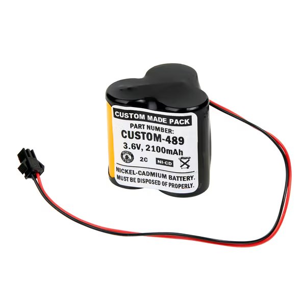 Emergency Lighting Battery, CUSTOM-489, Dantona, Mfr#: CUSTOM-489